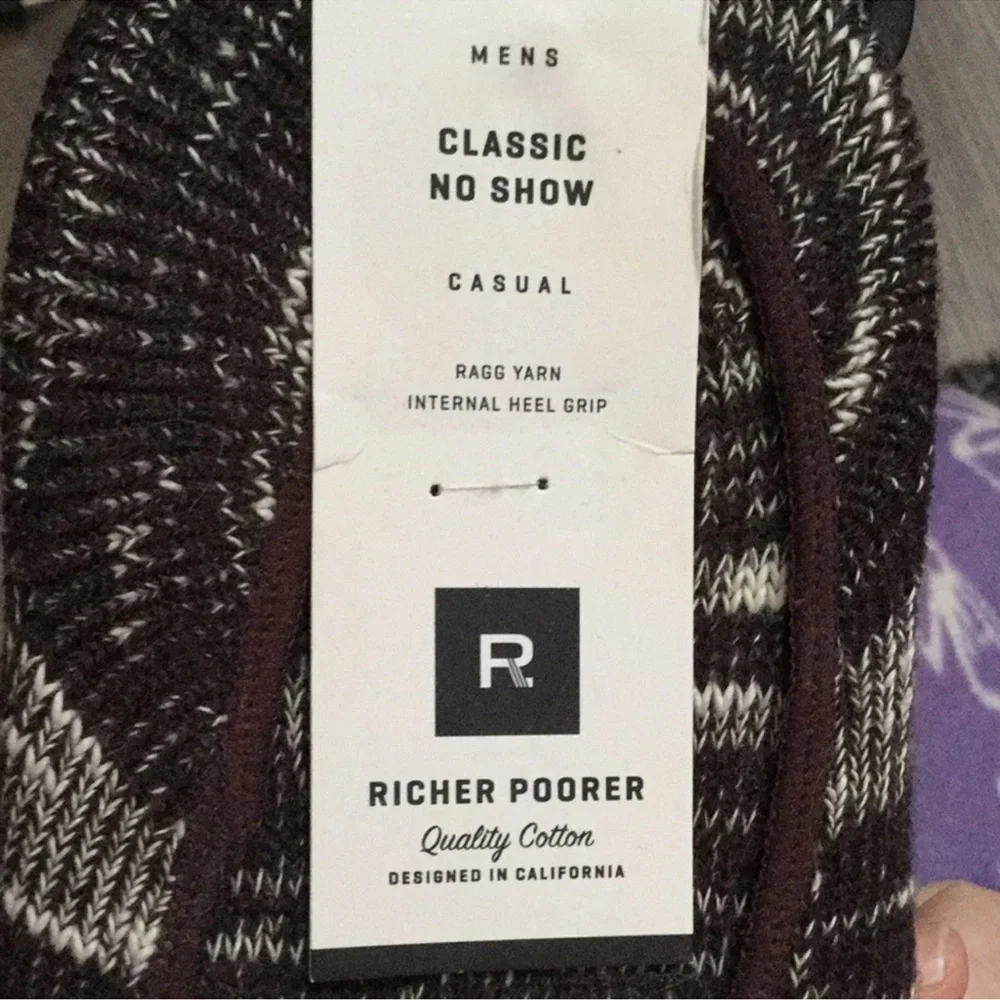 No Show Richer Poorer Socks